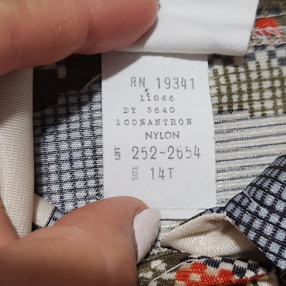 Vintage Button Up Shirt Womens Large Tall Village Scene Folk Cottagecore Retro - Picture 5 of 10